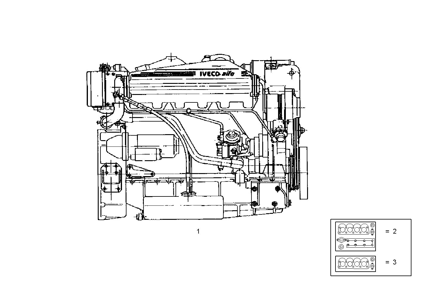 Iveco/FPT COMPLETE ENGINE