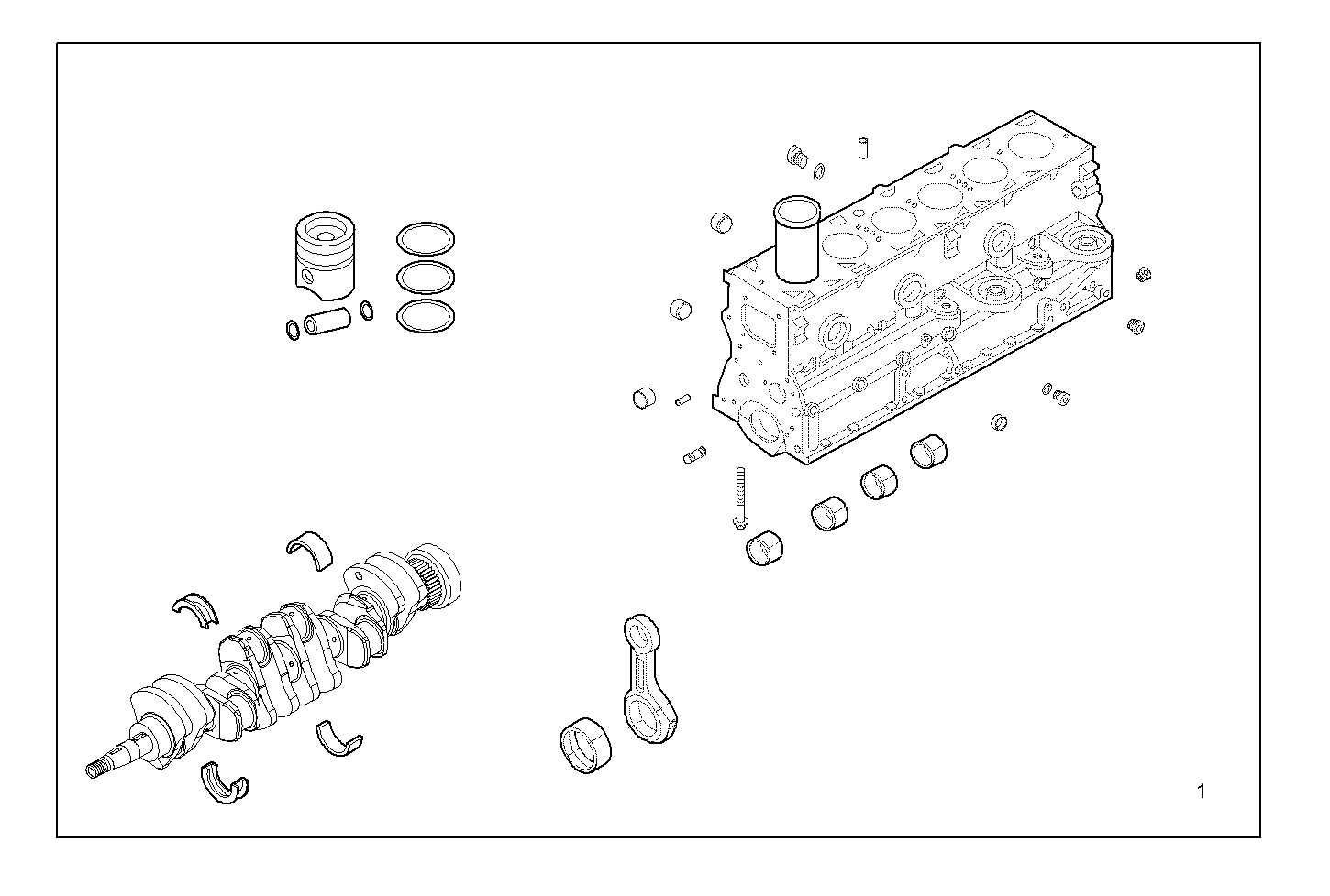 Iveco/FPT STRIPPED ENGINE