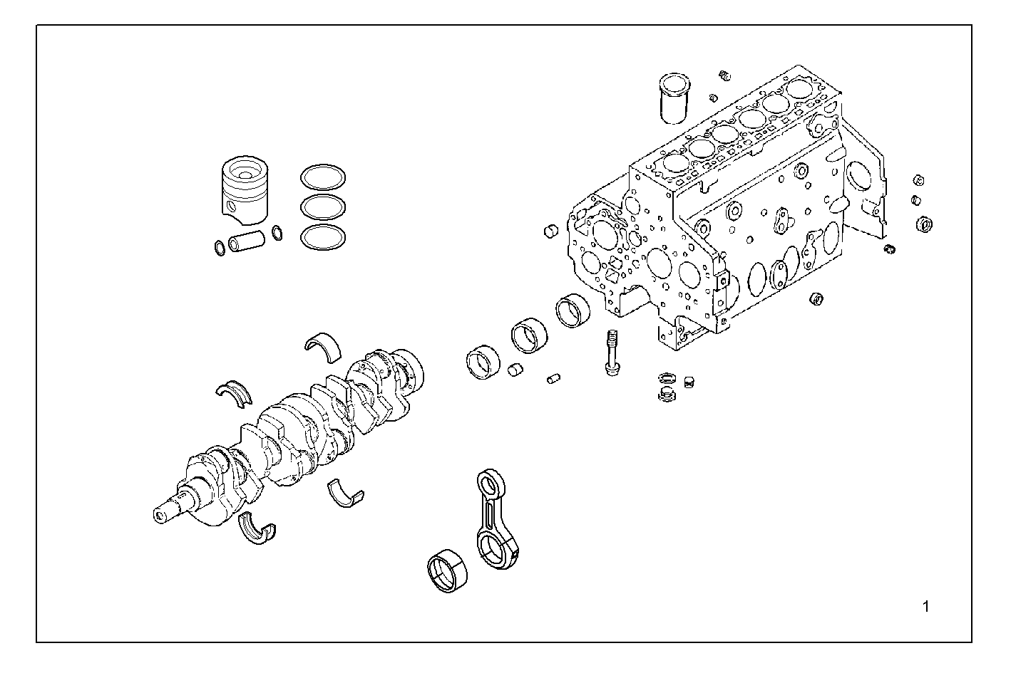 Iveco/FPT STRIPPED ENGINE