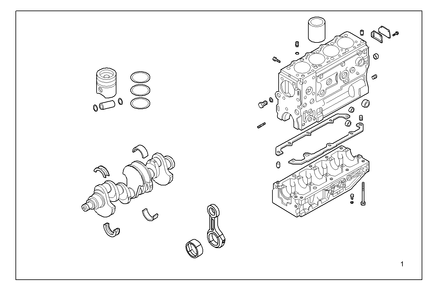 Iveco/FPT STRIPPED ENGINE