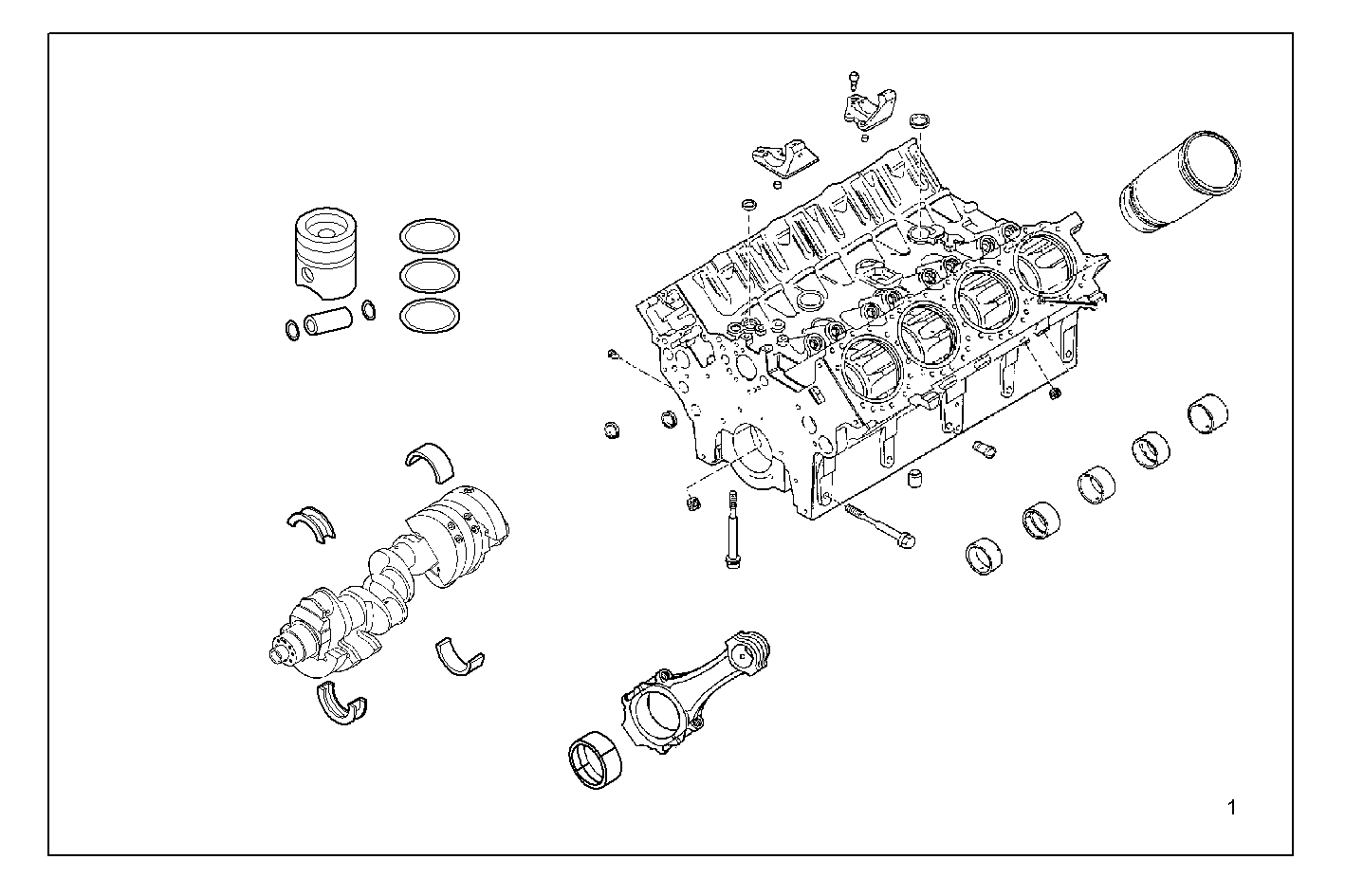 Iveco/FPT STRIPPED ENGINE