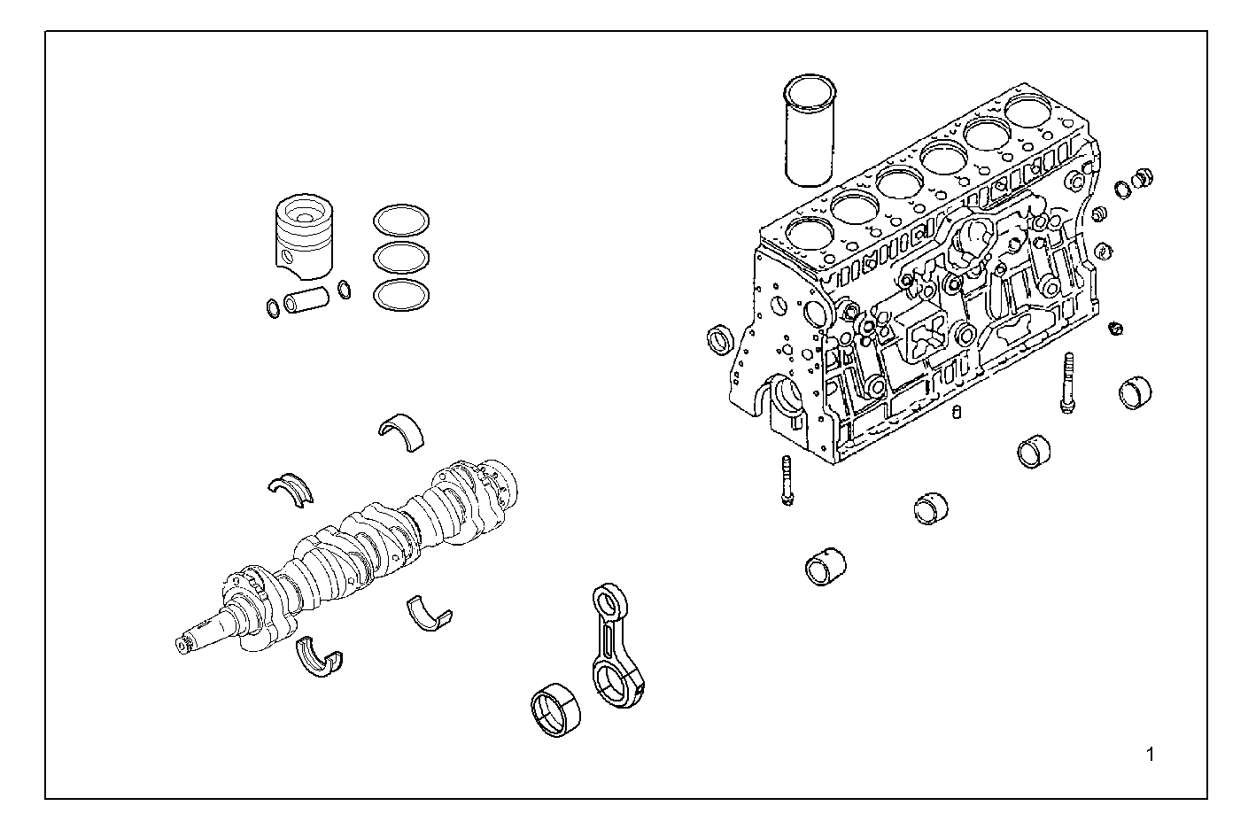 Iveco/FPT STRIPPED ENGINE