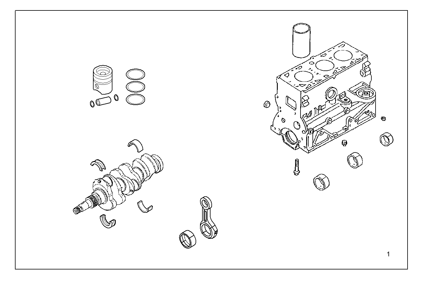 Iveco/FPT STRIPPED ENGINE