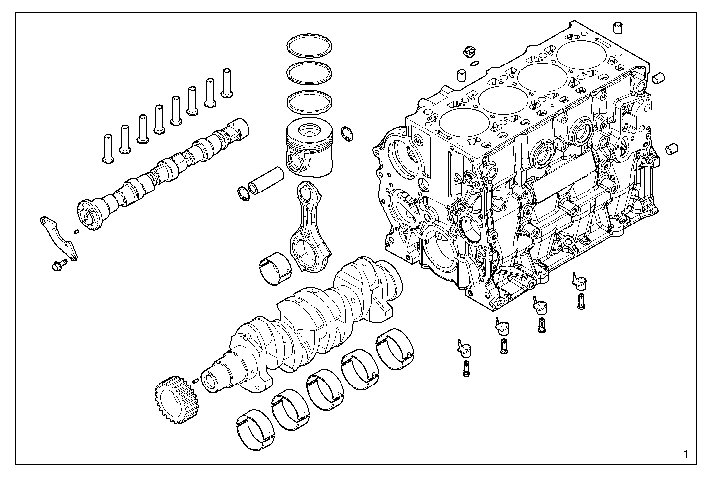 Iveco/FPT STRIPPED ENGINE