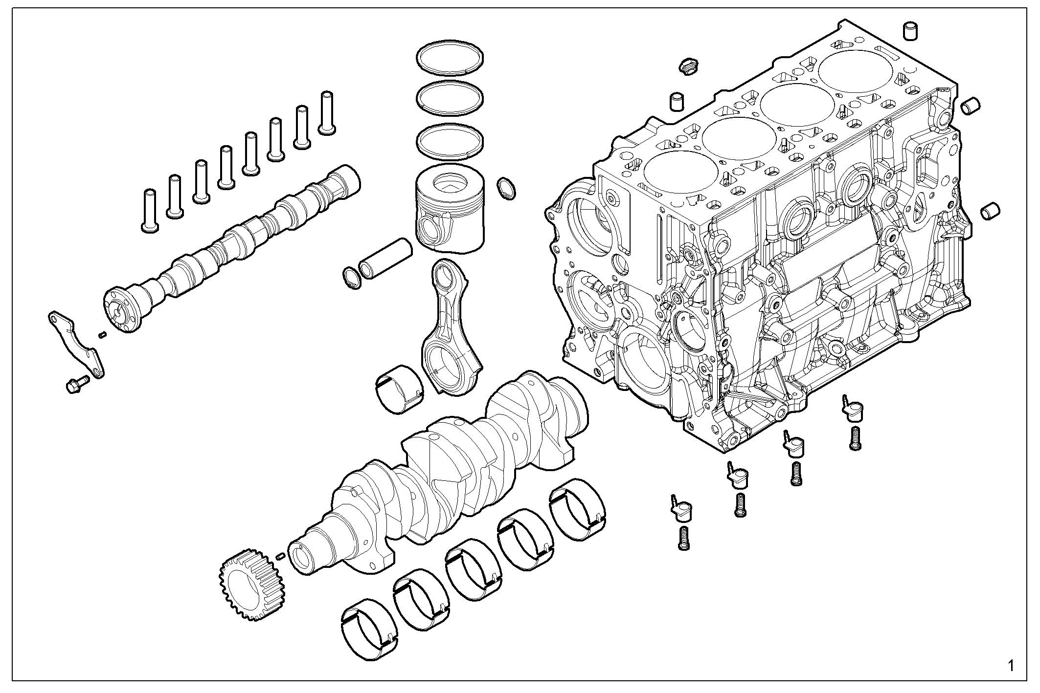 Iveco/FPT STRIPPED ENGINE