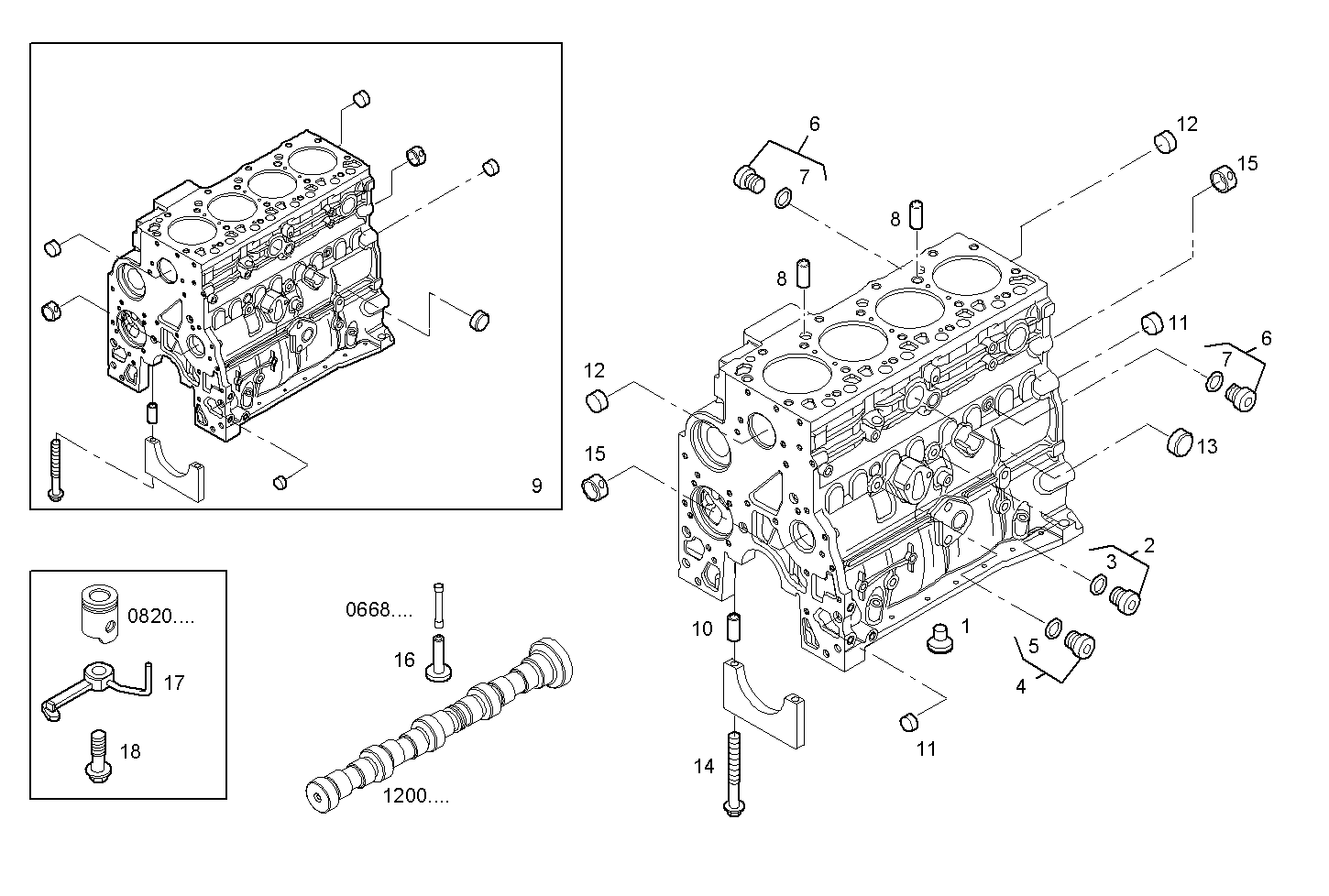 Iveco/FPT CRANKCASE