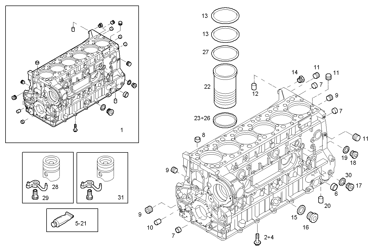 Iveco/FPT CRANKCASE