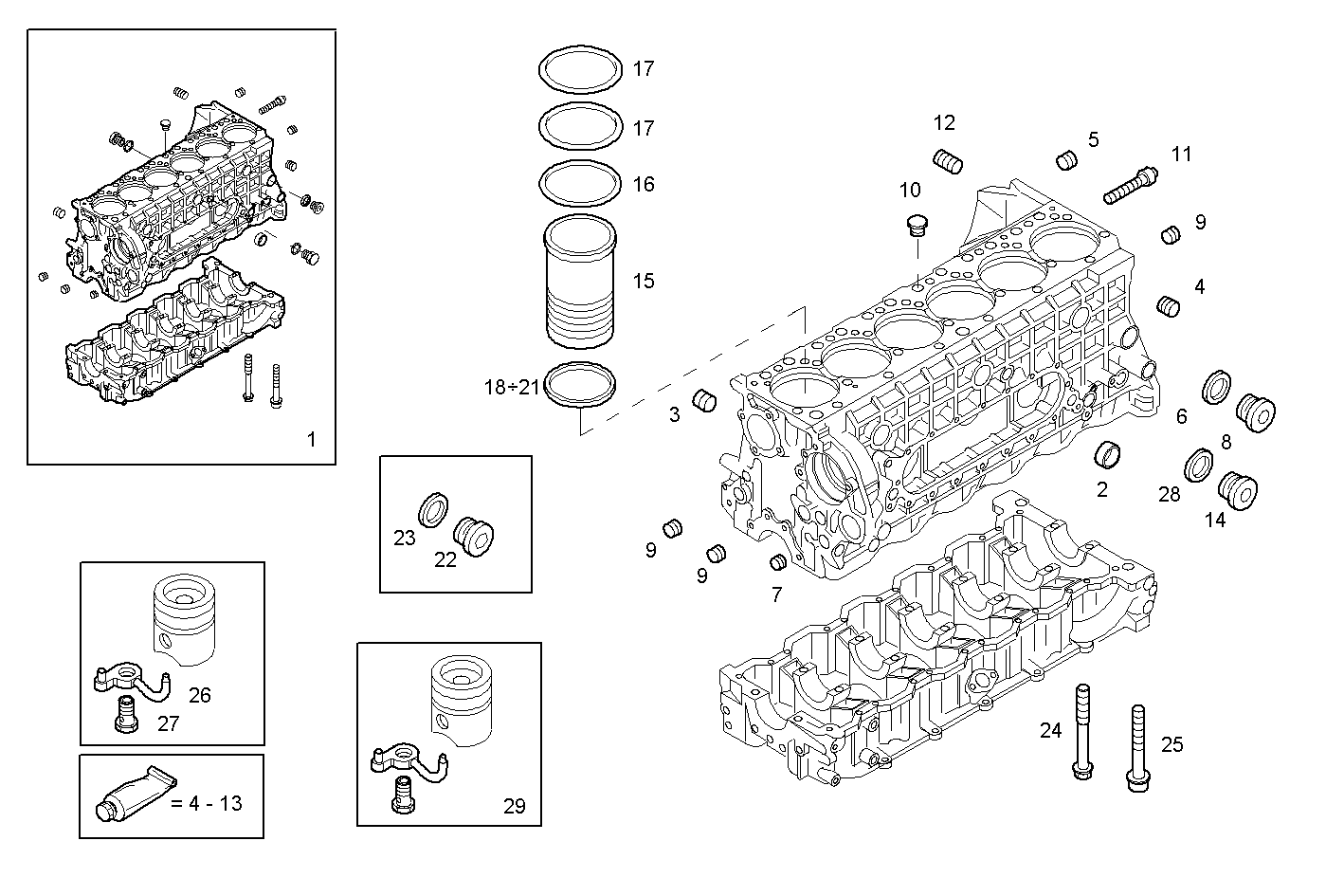 Iveco/FPT CRANKCASE