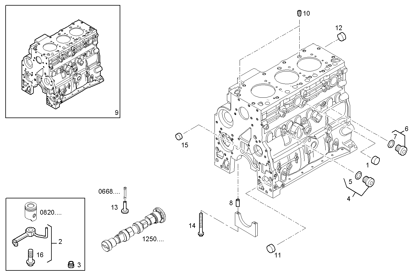 Iveco/FPT CRANKCASE