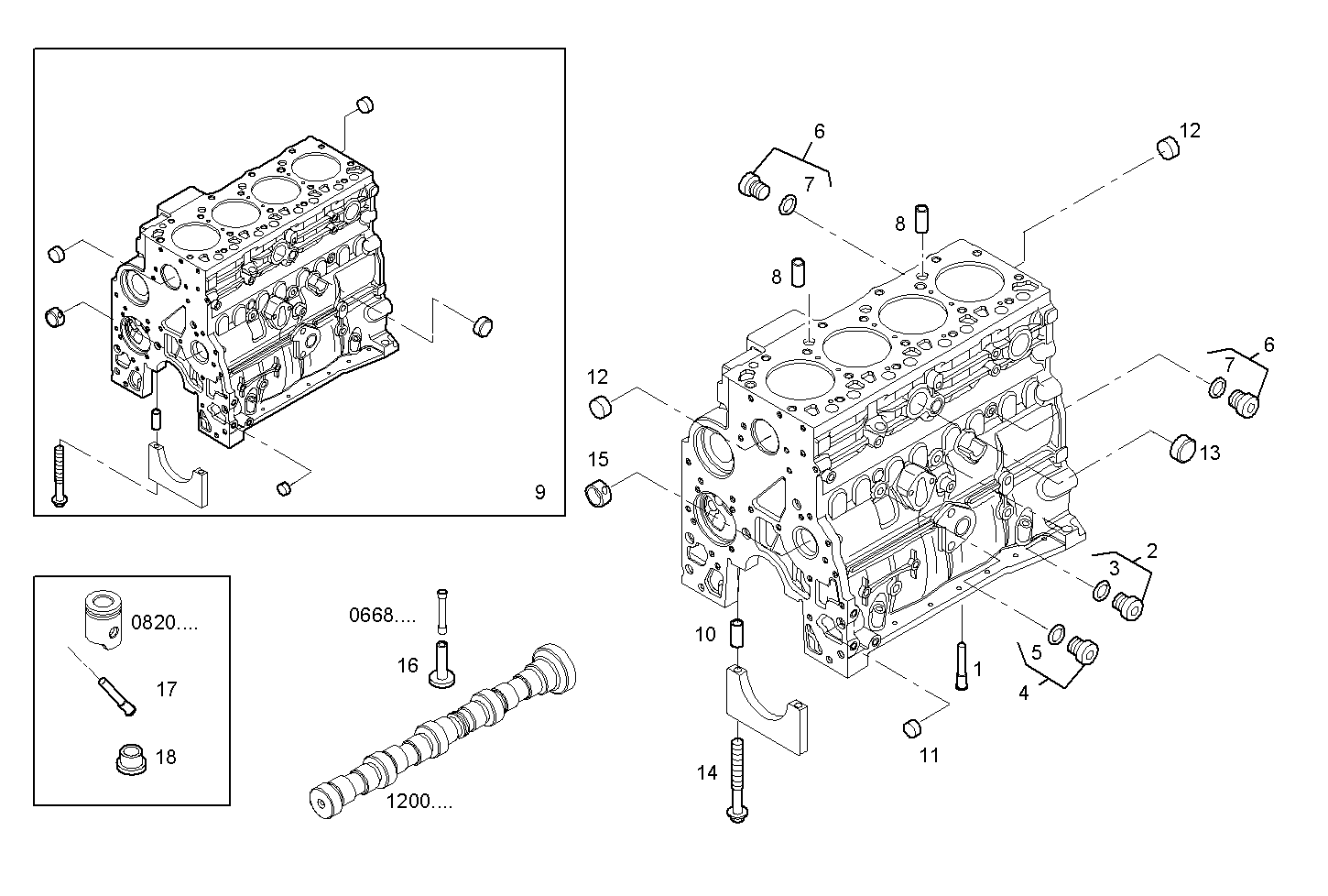 Iveco/FPT CRANKCASE