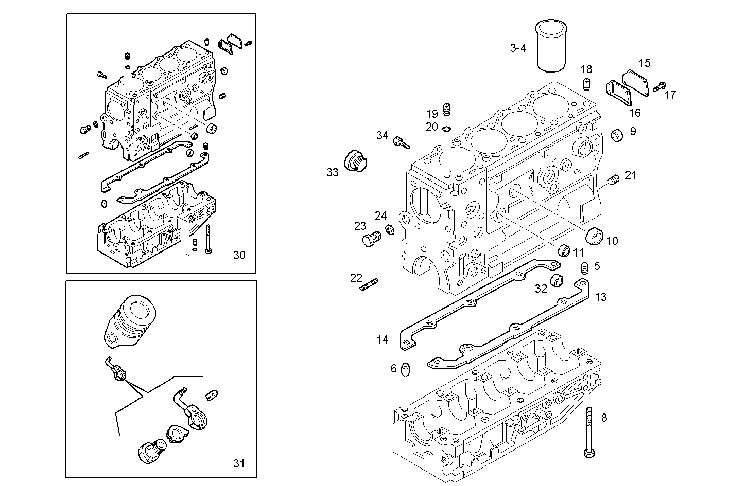 Iveco/FPT CRANKCASE