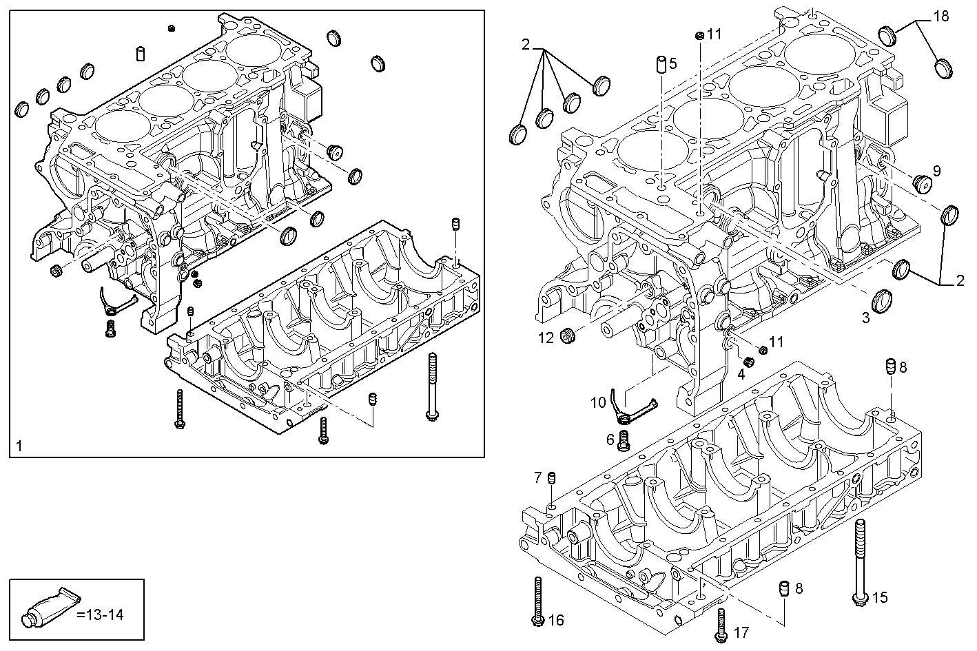 Iveco/FPT CRANKCASE