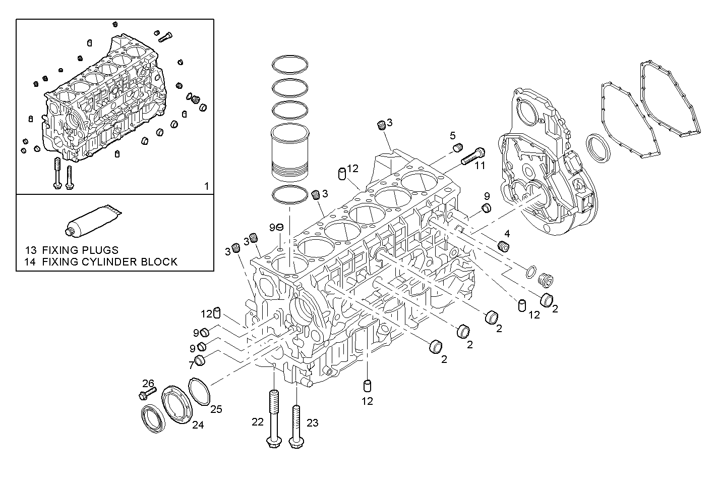 Iveco/FPT CRANKCASE