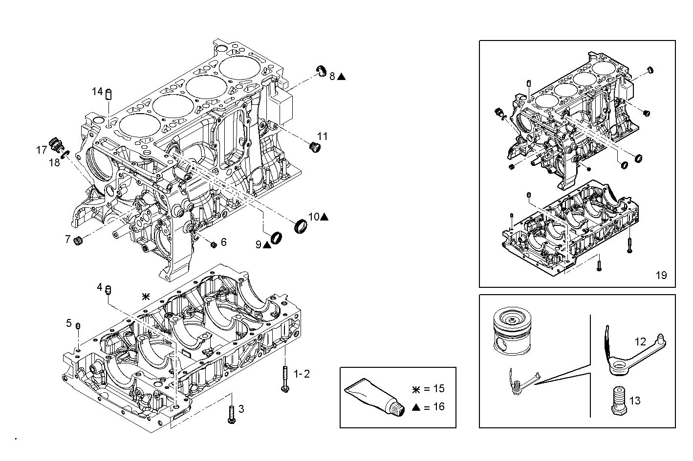 Iveco/FPT CRANKCASE