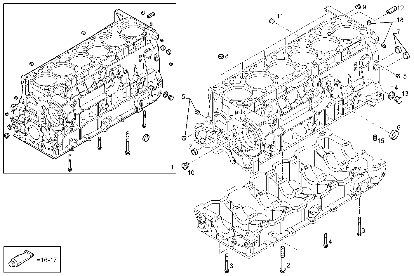 Iveco/FPT CRANKCASE