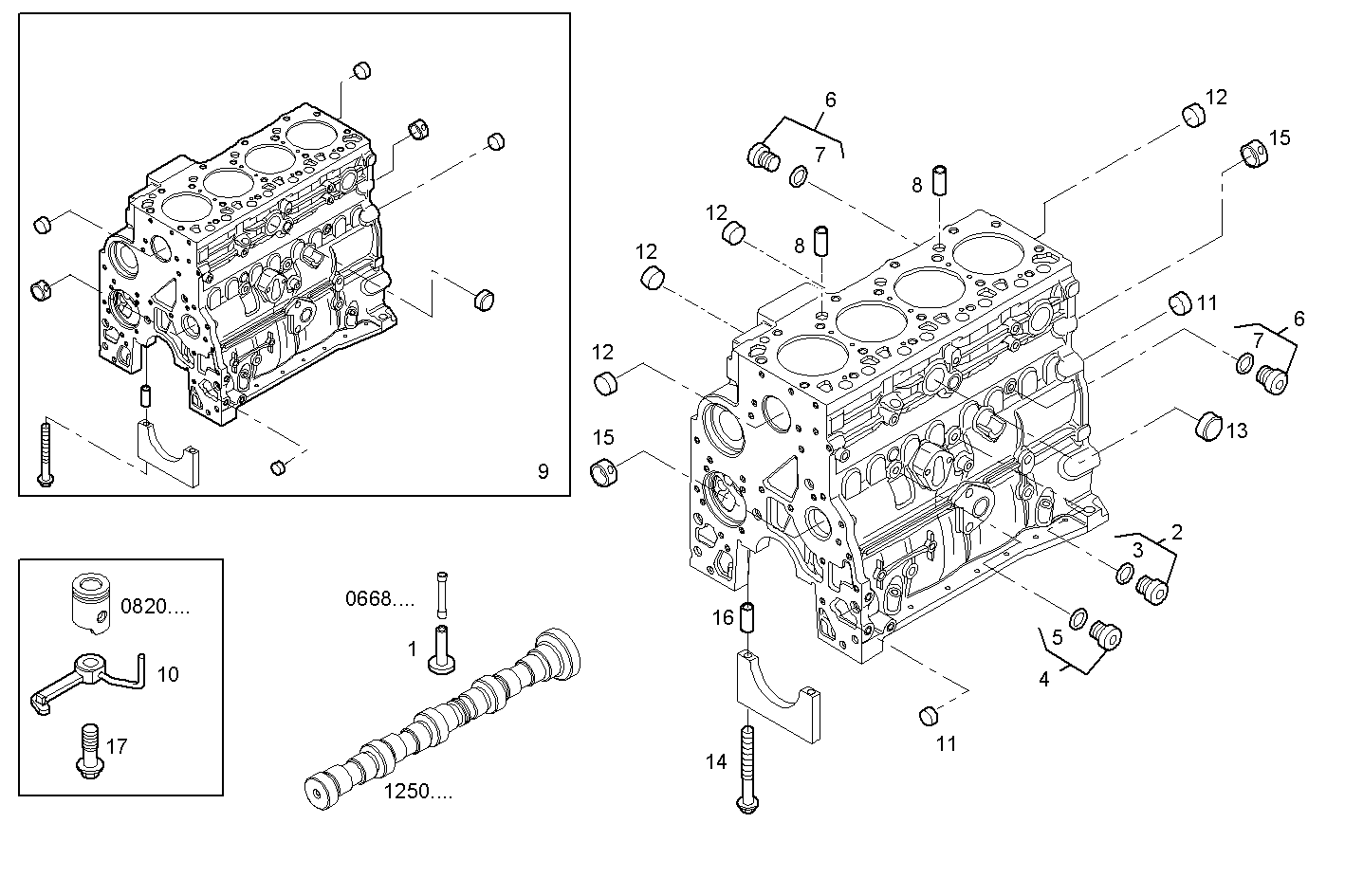 Iveco/FPT CRANKCASE