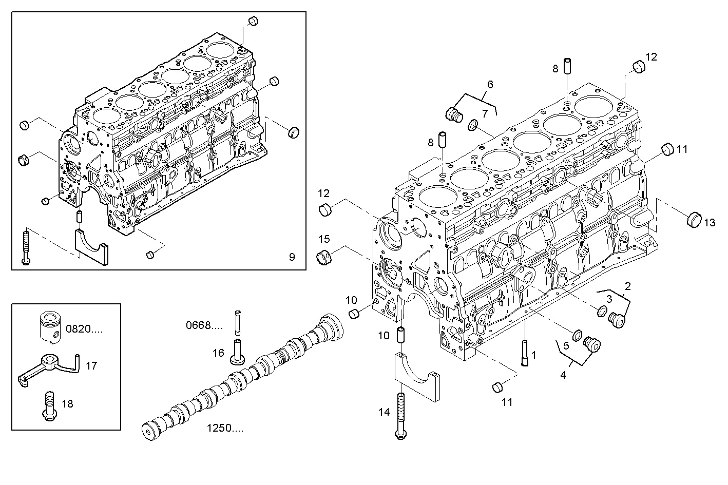 Iveco/FPT CRANKCASE