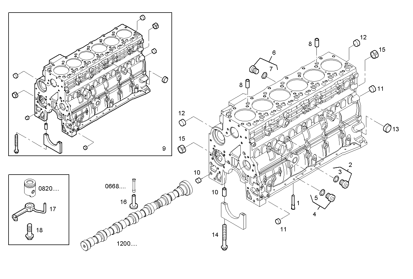 Iveco/FPT CRANKCASE