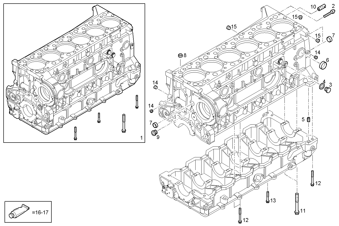 Iveco/FPT CRANKCASE