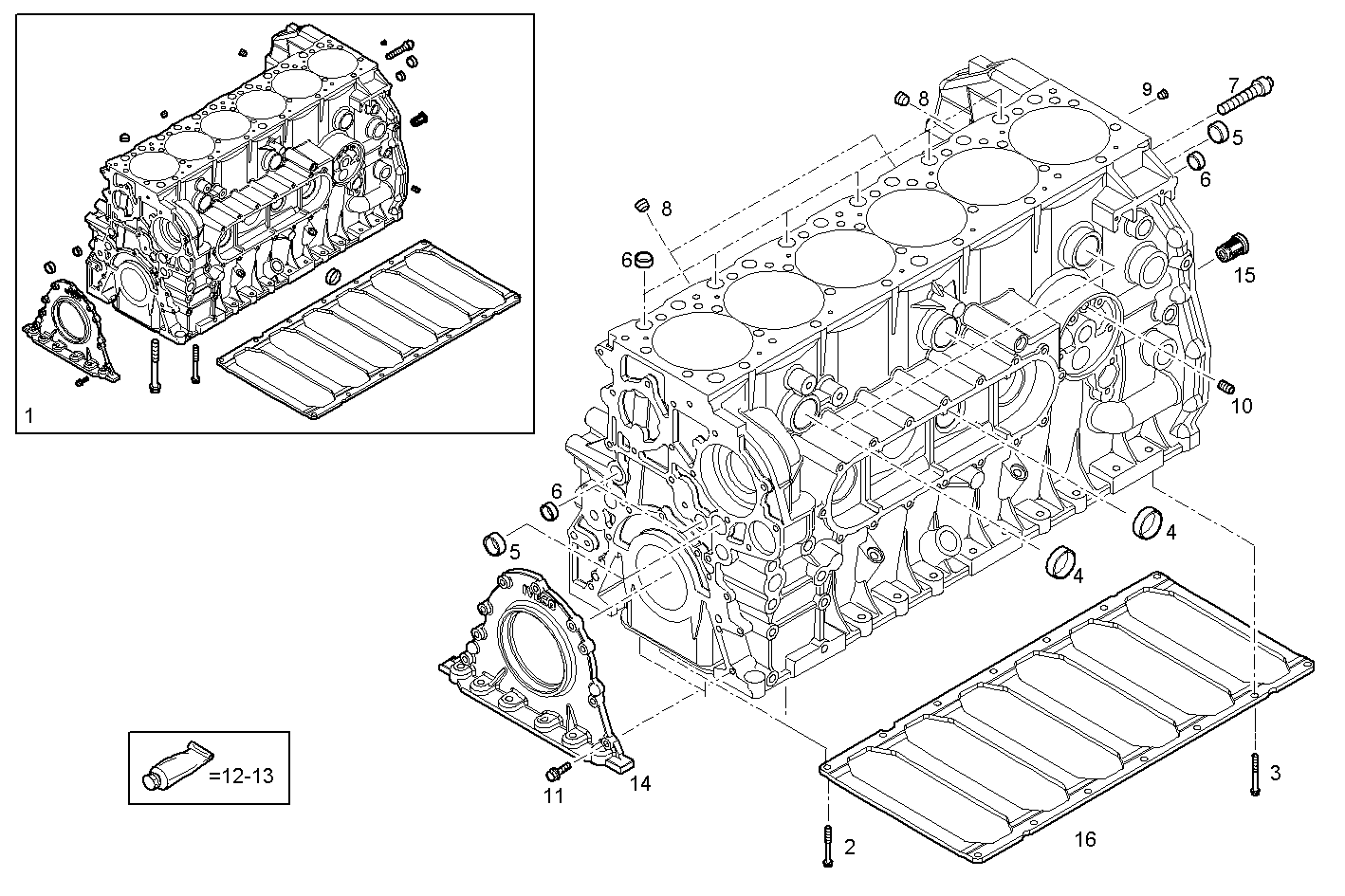 Iveco/FPT CRANKCASE