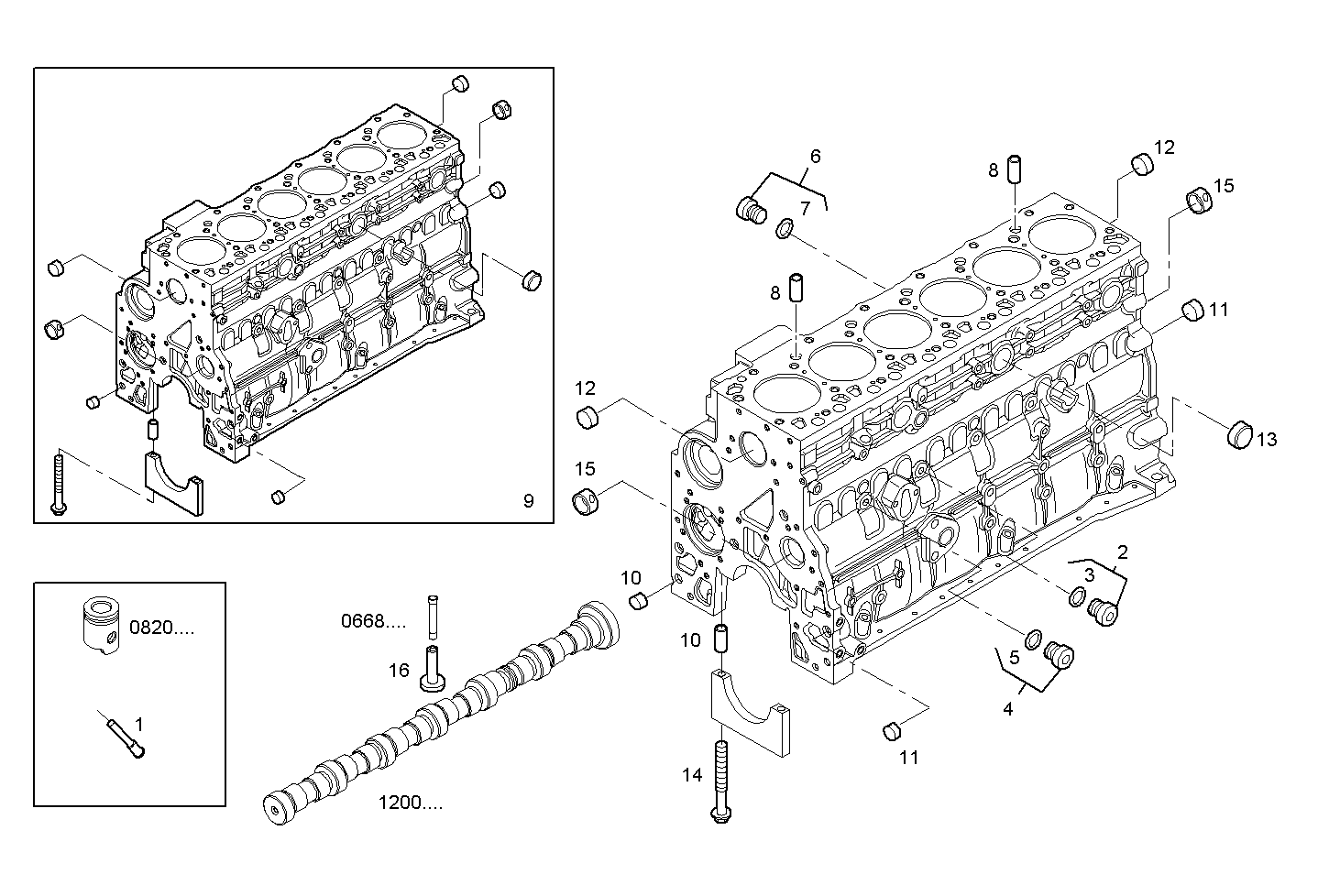 Iveco/FPT CRANKCASE