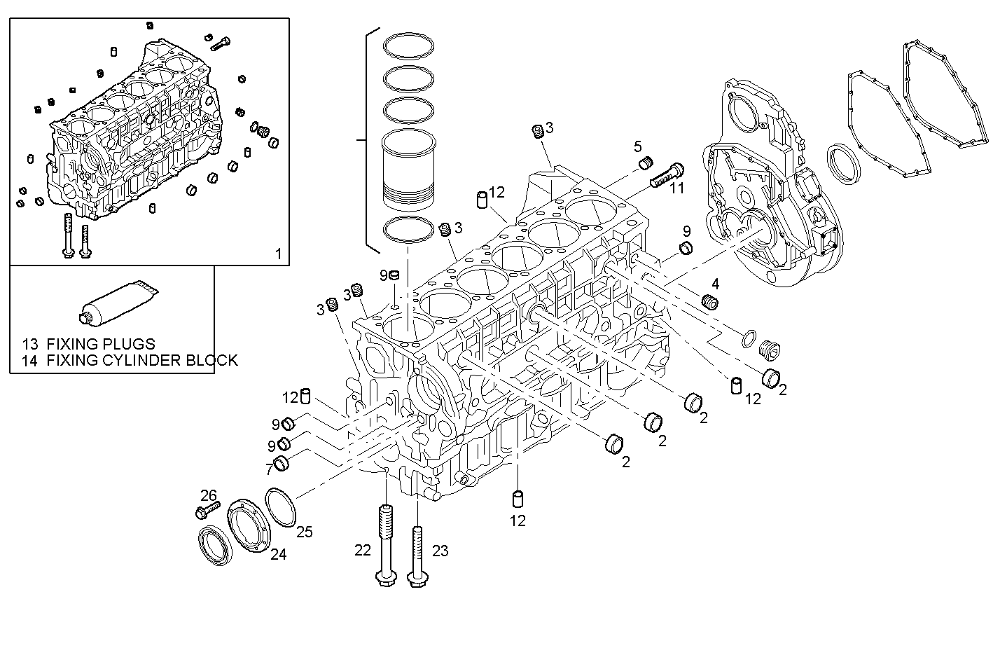 Iveco/FPT CRANKCASE