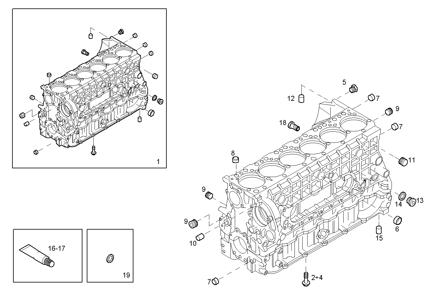 Iveco/FPT CRANKCASE