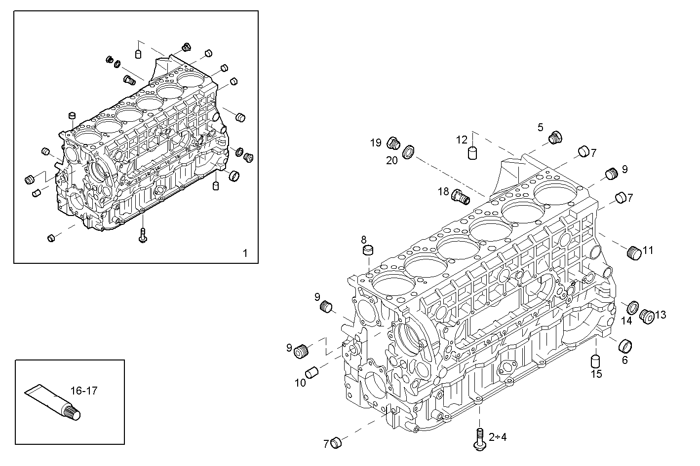 Iveco/FPT CRANKCASE