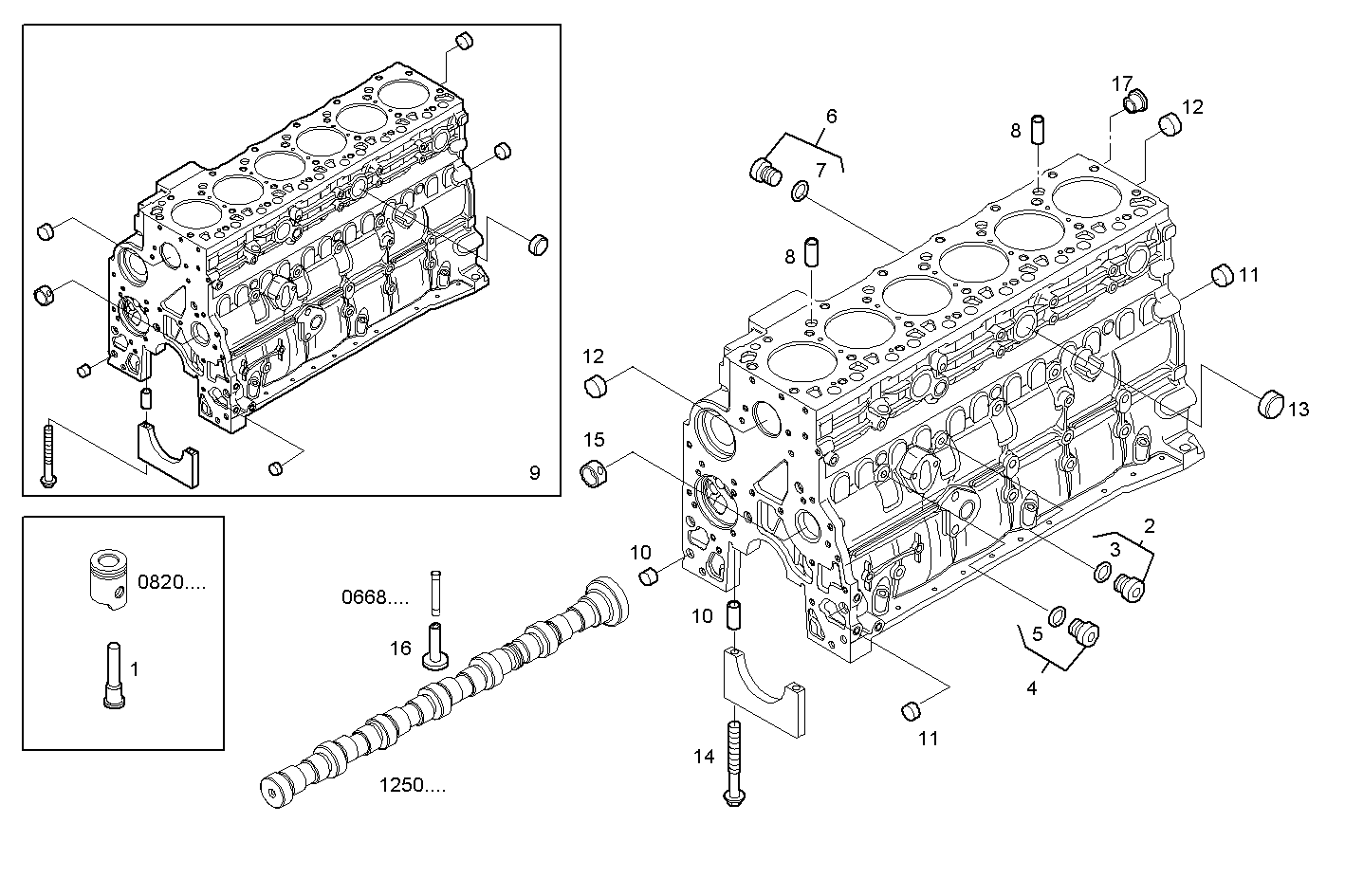 Iveco/FPT CRANKCASE