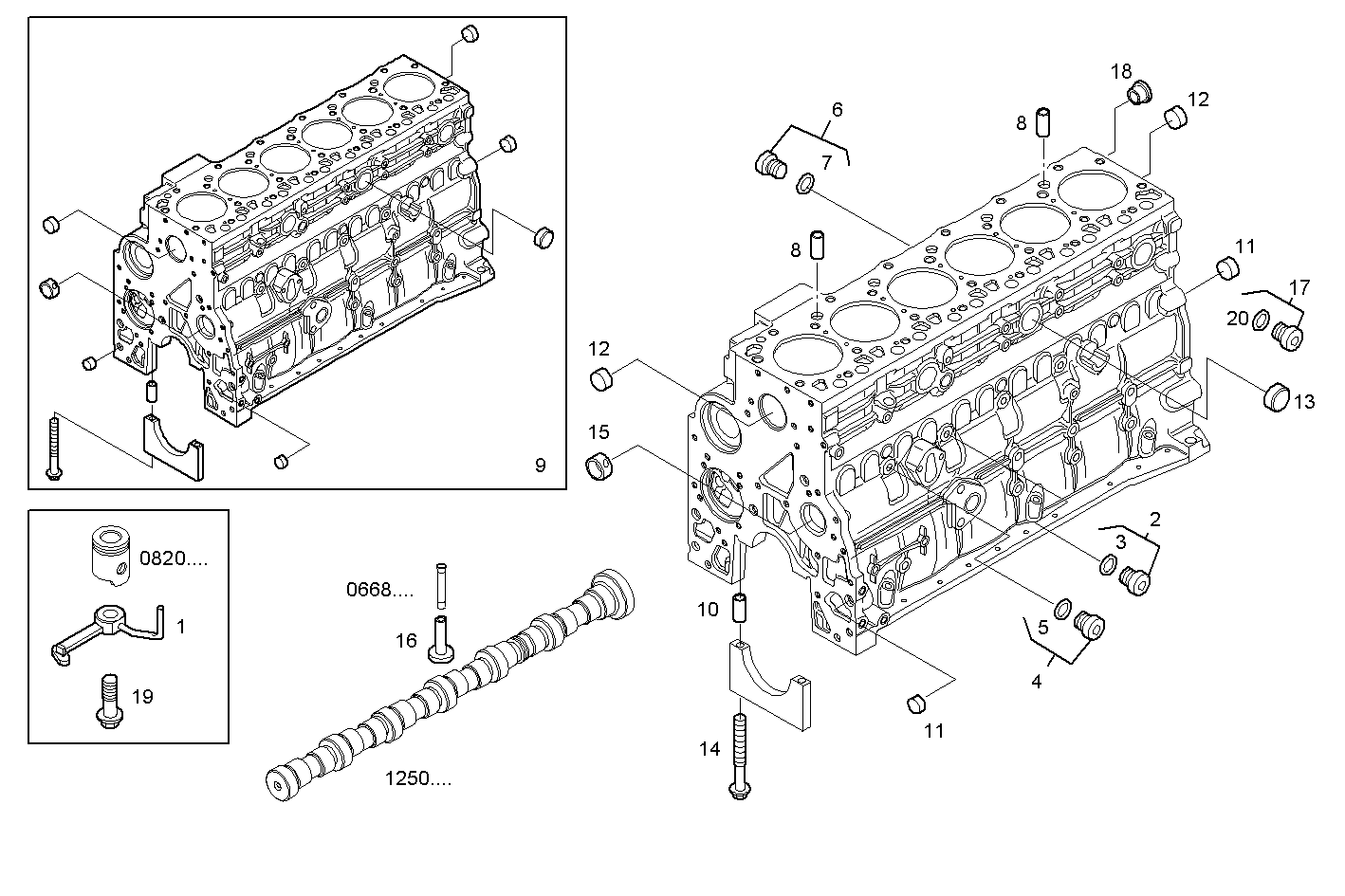 Iveco/FPT CRANKCASE