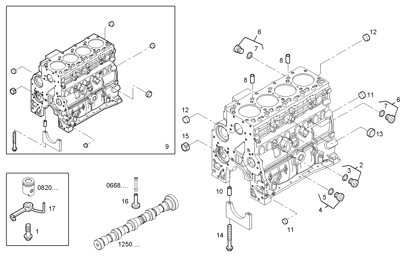 Iveco/FPT CRANKCASE