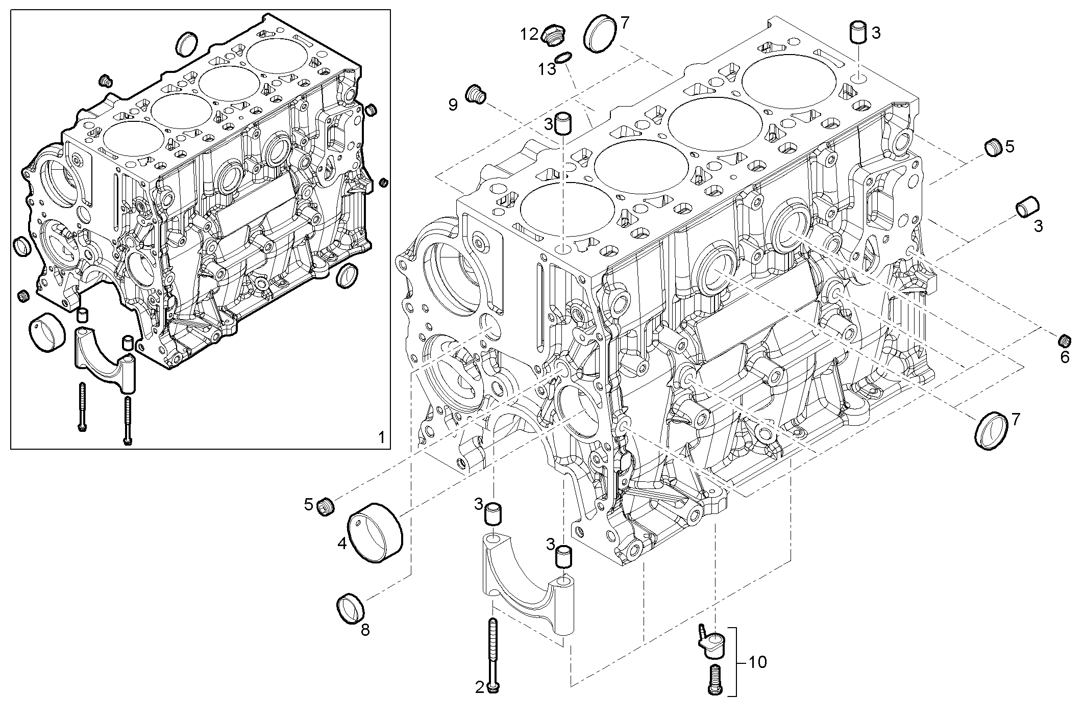 Iveco/FPT CRANKCASE