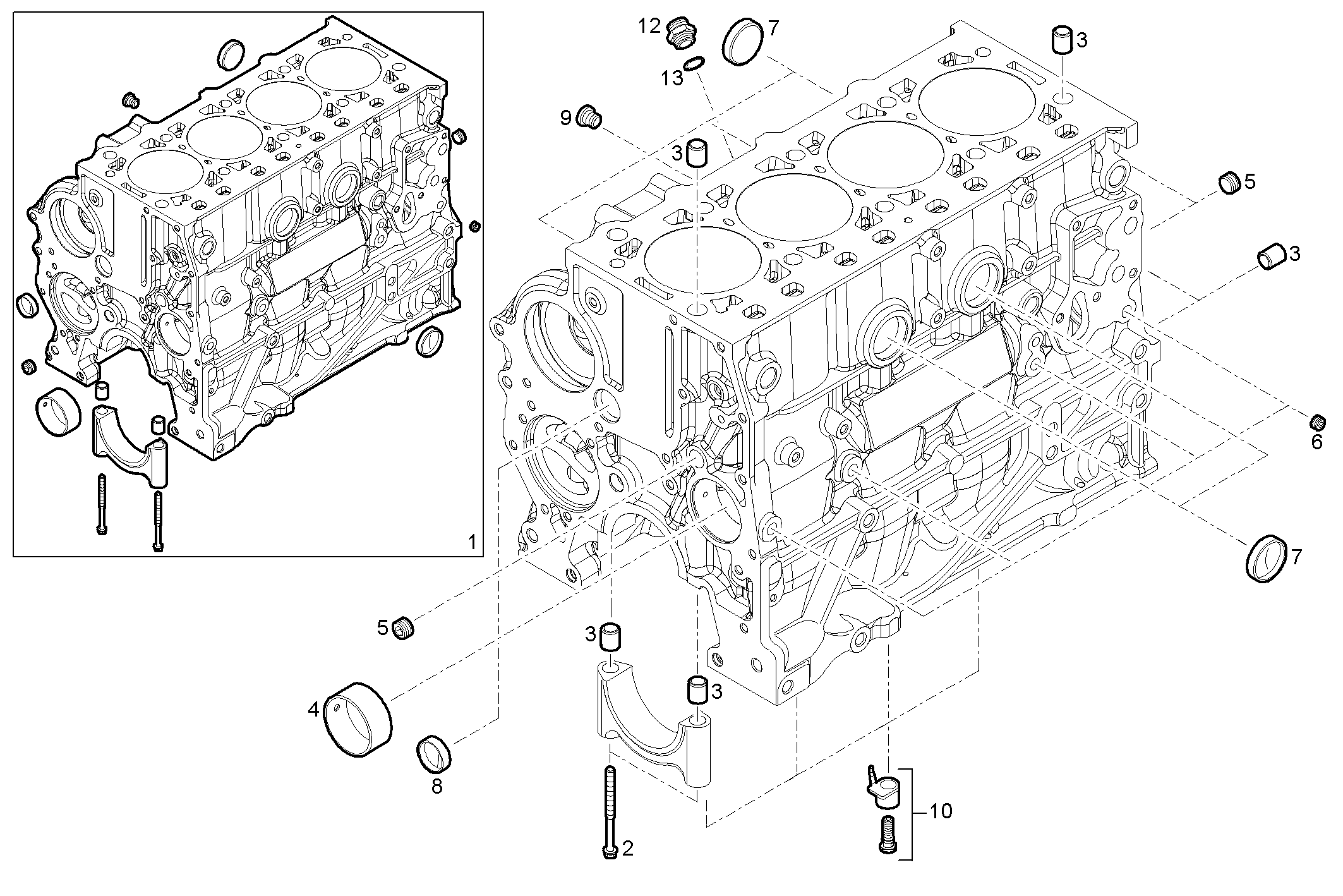 Iveco/FPT CRANKCASE