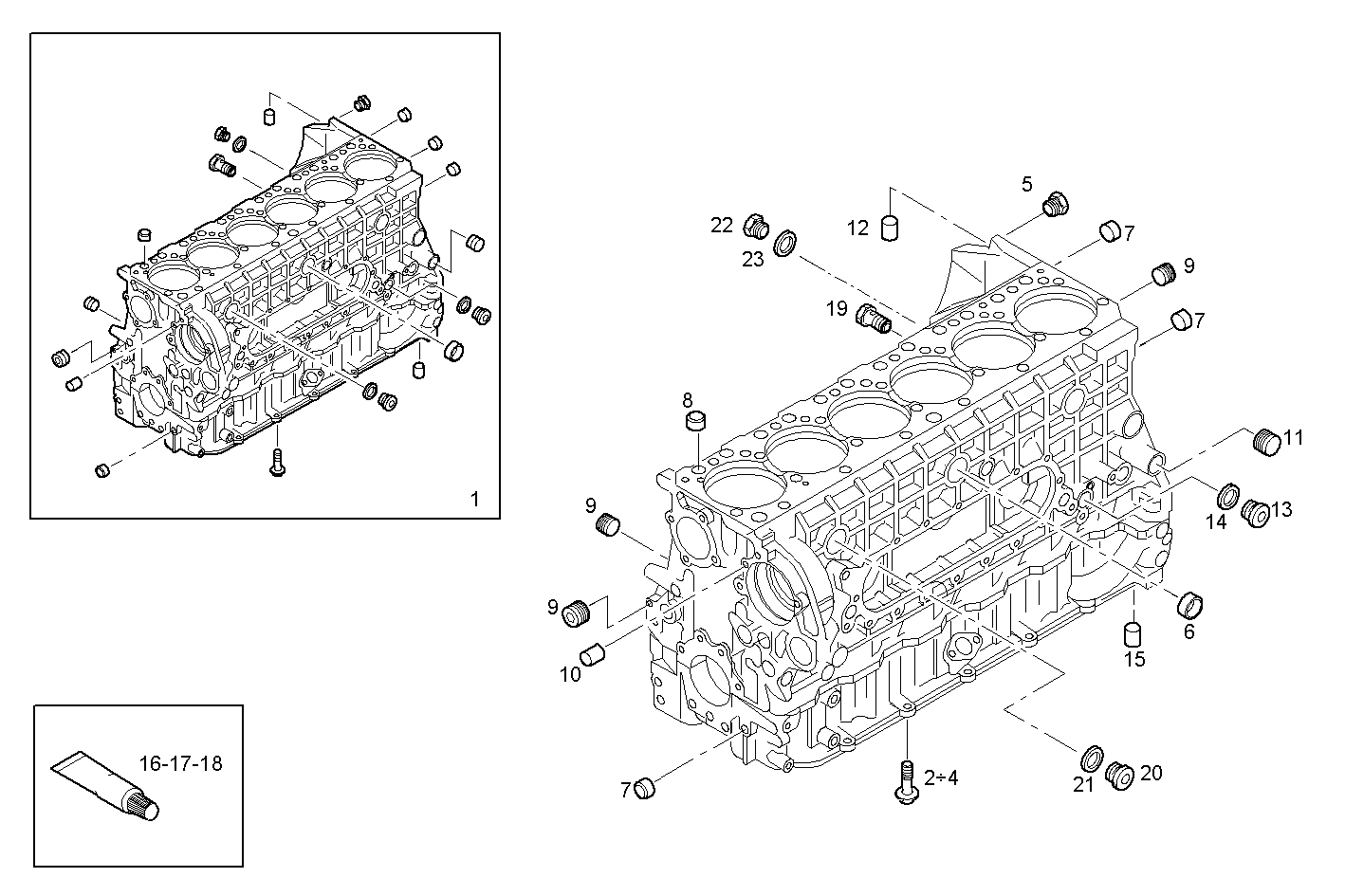 Iveco/FPT CRANKCASE