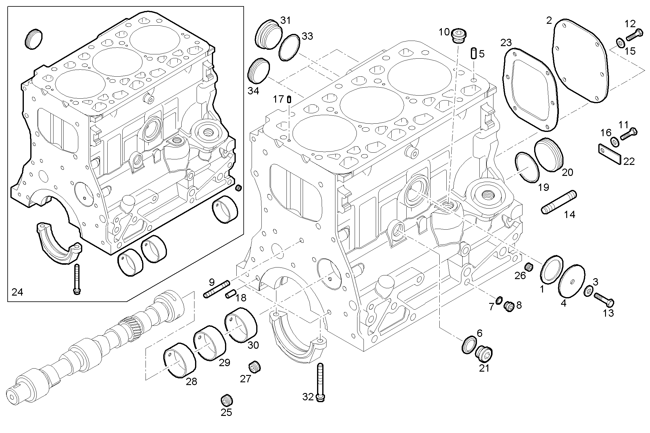 Iveco/FPT CRANKCASE