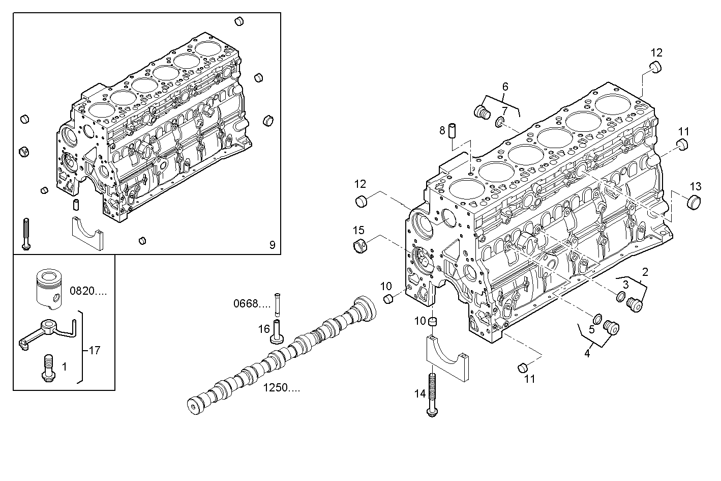 Iveco/FPT CRANKCASE