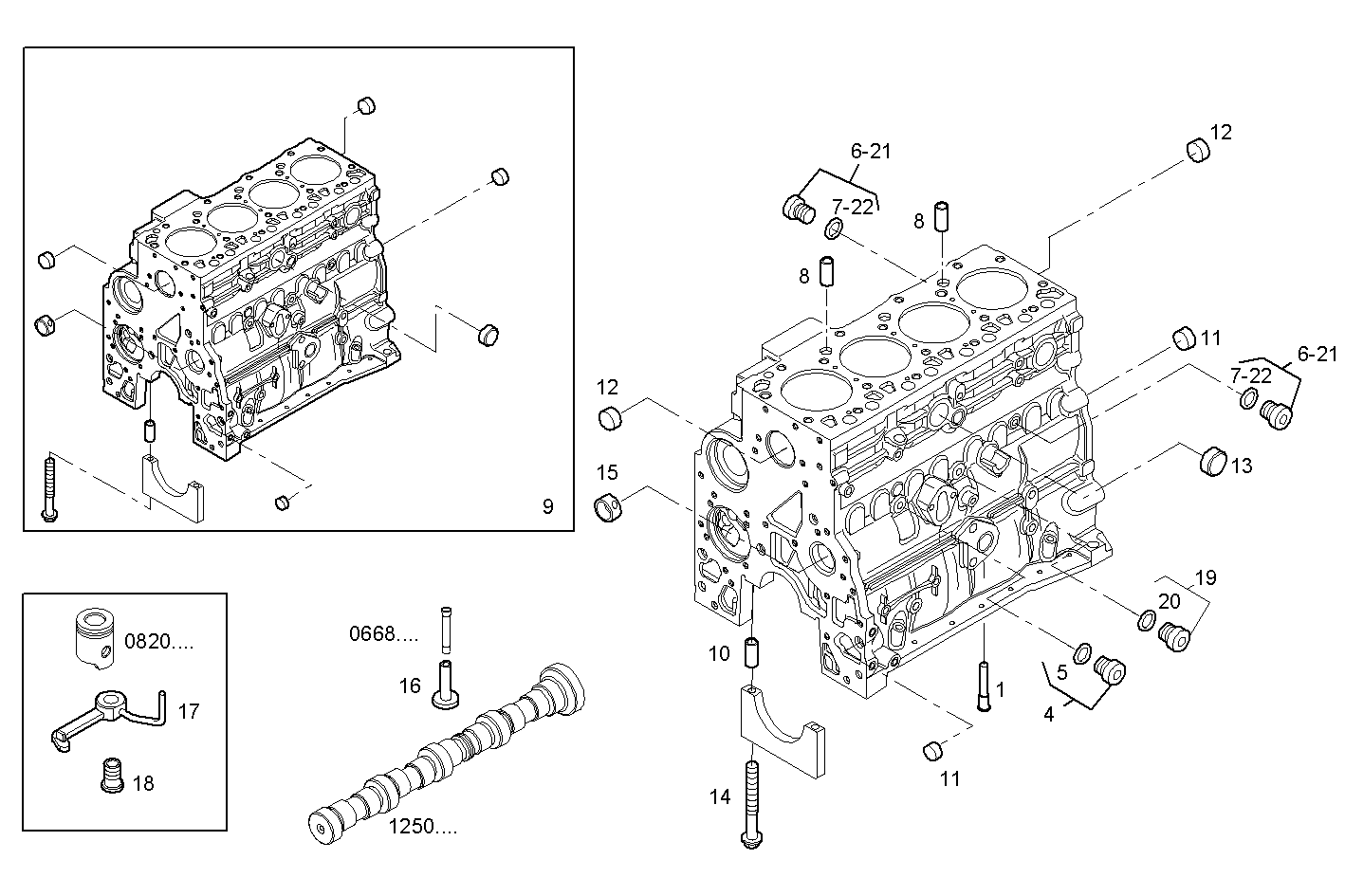 Iveco/FPT CRANKCASE