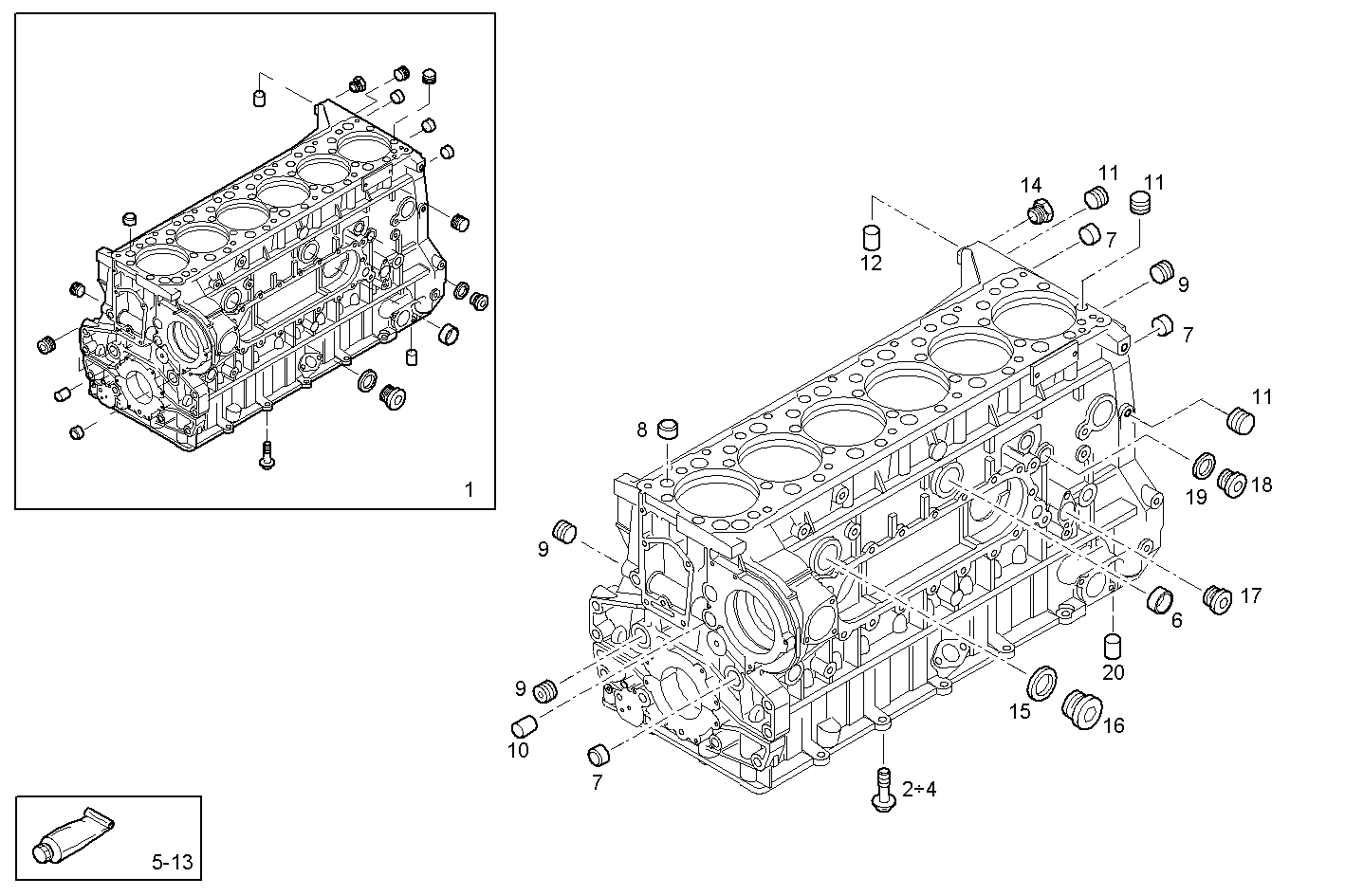 Iveco/FPT CRANKCASE