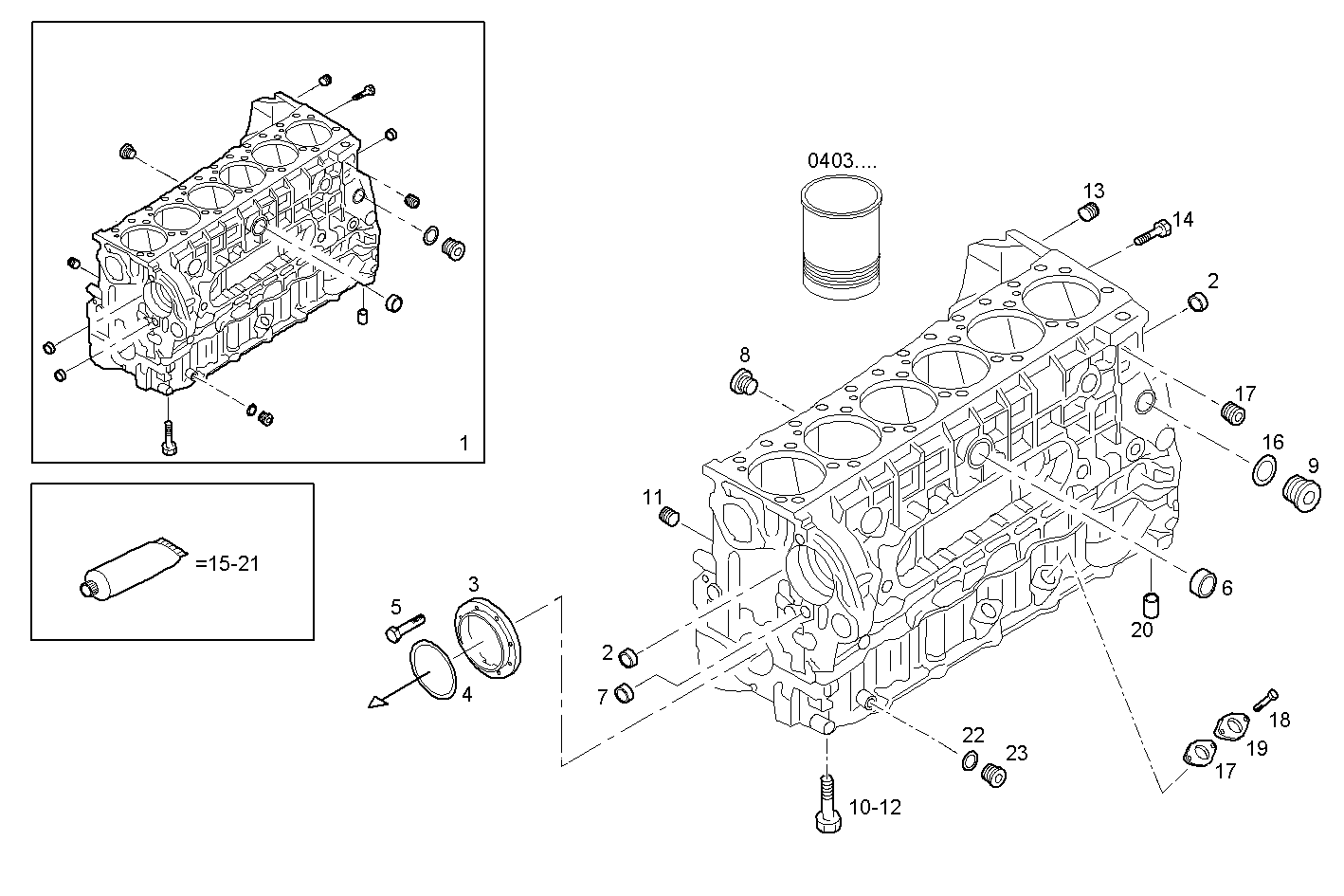 Iveco/FPT CRANKCASE