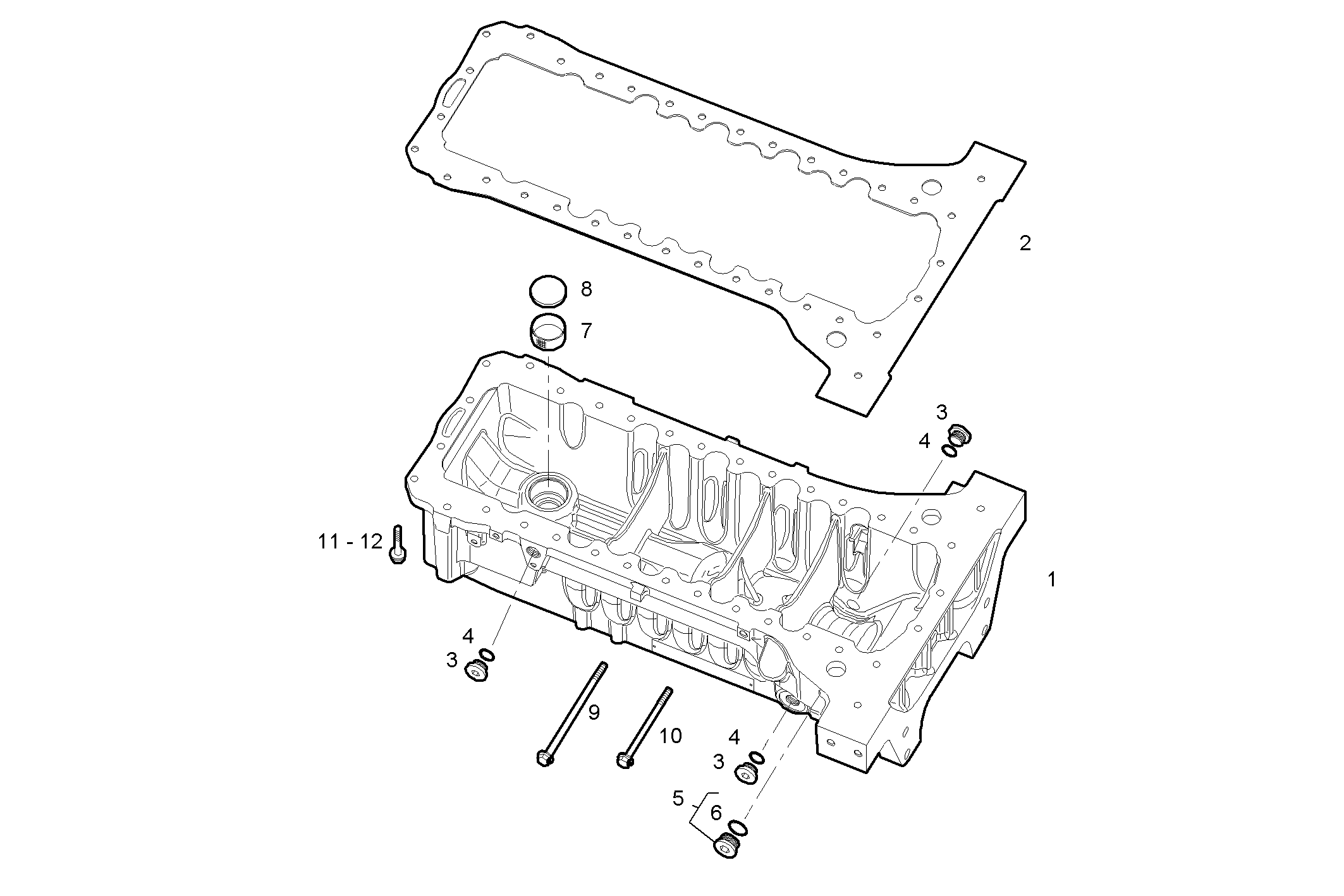 Iveco/FPT OIL SUMP