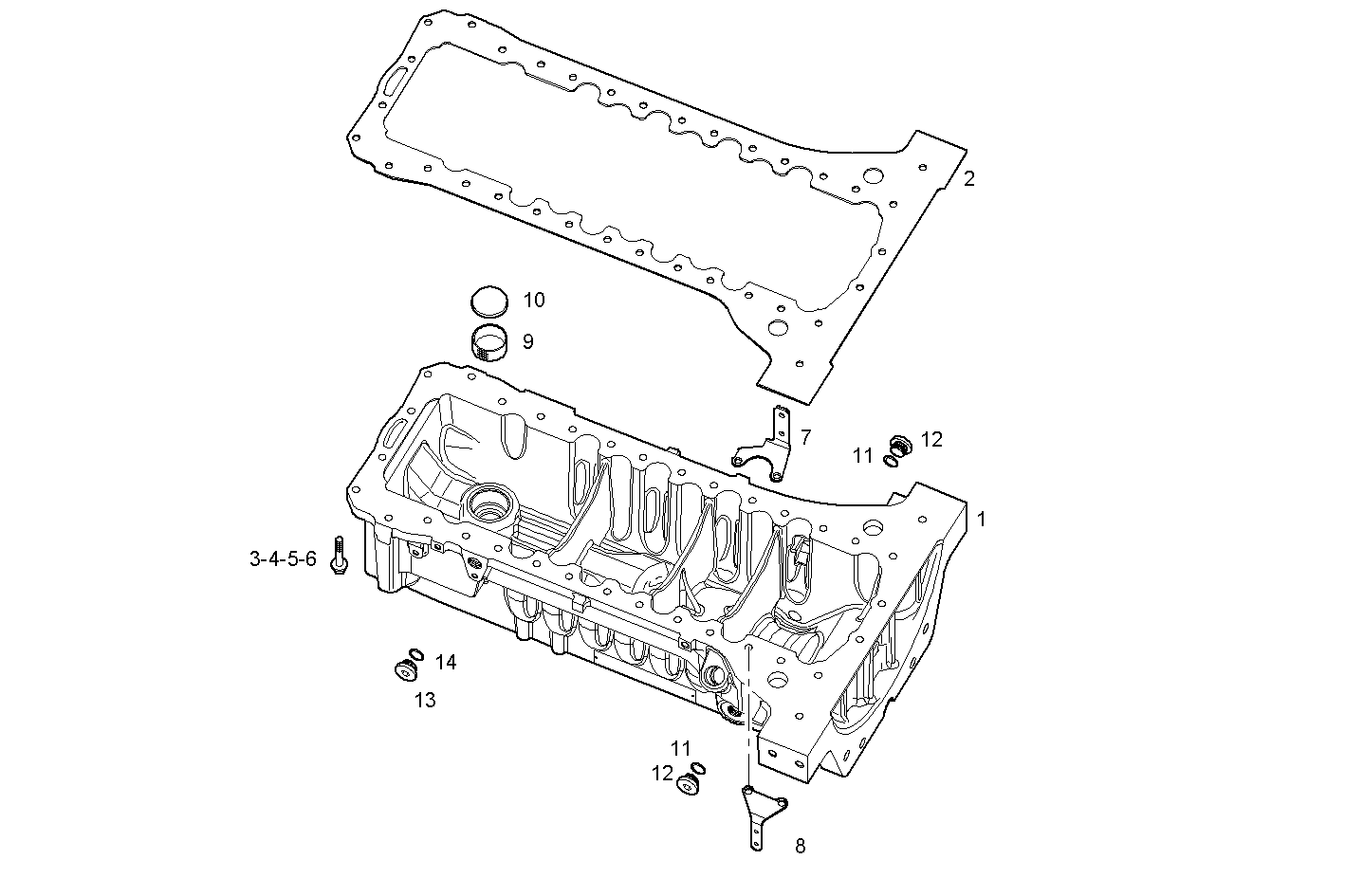 Iveco/FPT OIL SUMP