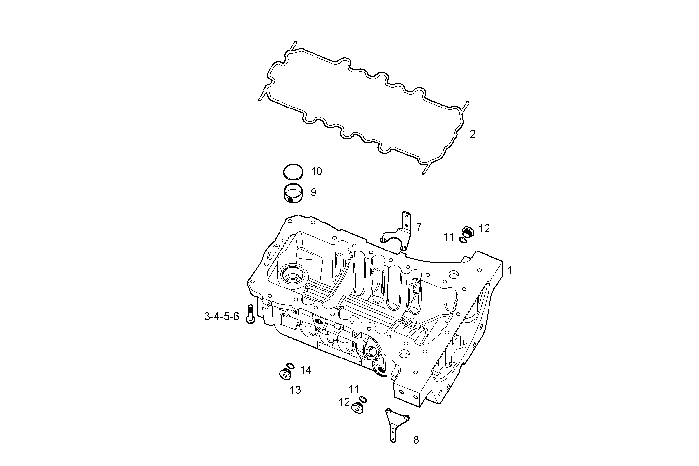 Iveco/FPT OIL SUMP