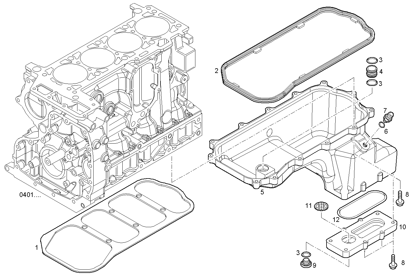 Iveco/FPT OIL SUMP