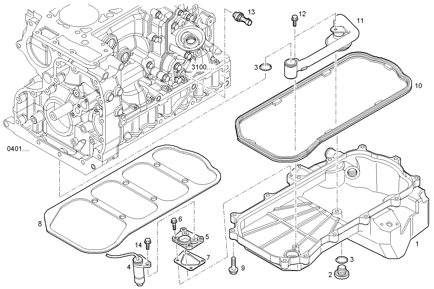 Iveco/FPT OIL SUMP