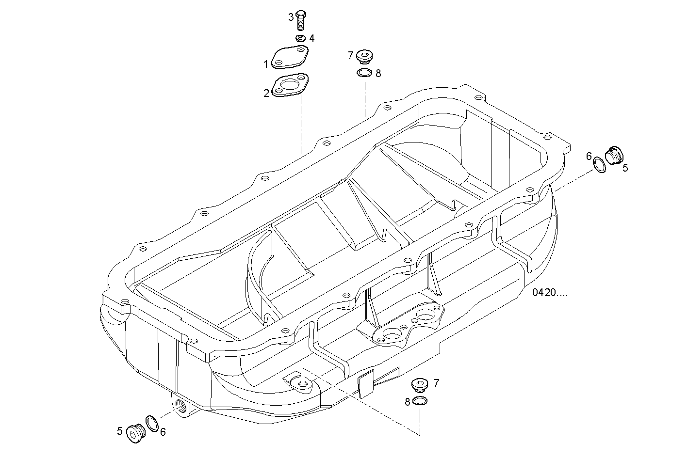 Iveco/FPT OIL SUMP