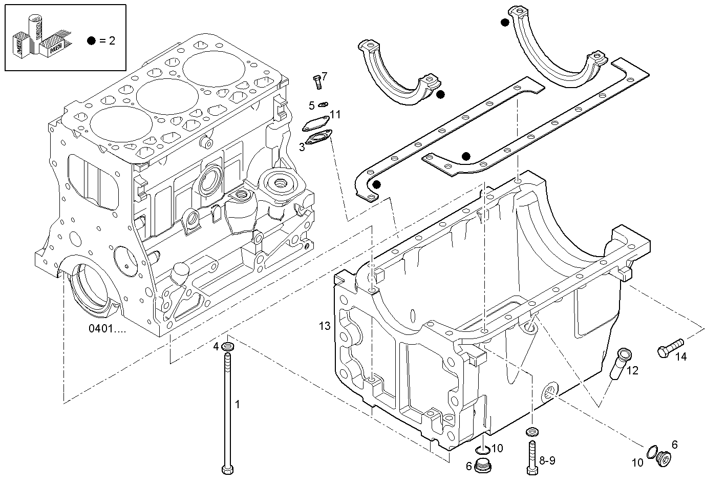 Iveco/FPT OIL SUMP