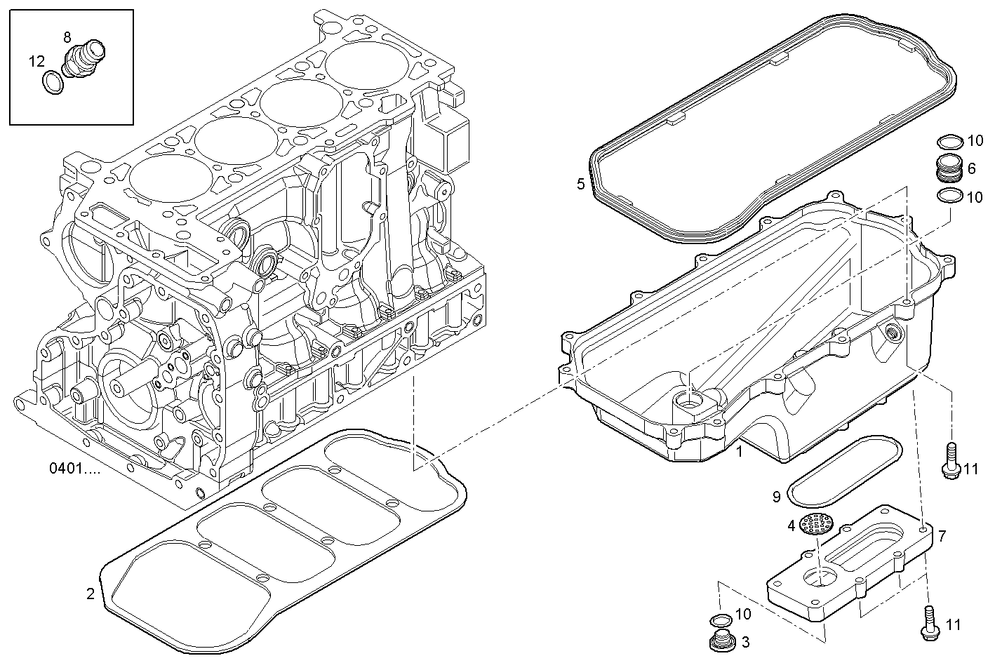 Iveco/FPT OIL SUMP