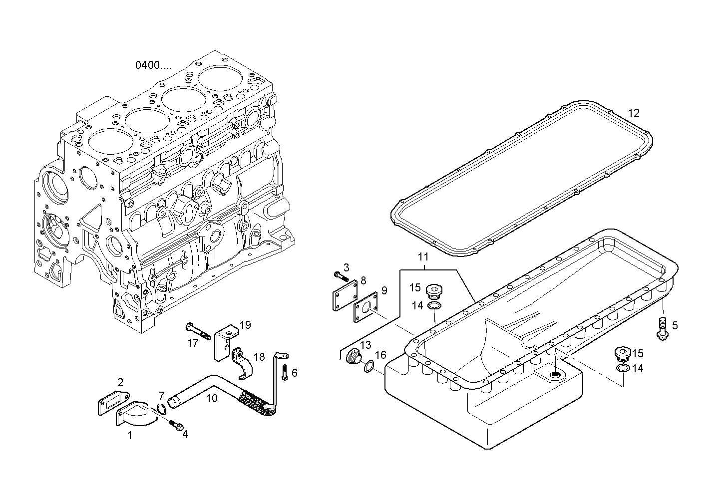 Iveco/FPT OIL SUMP