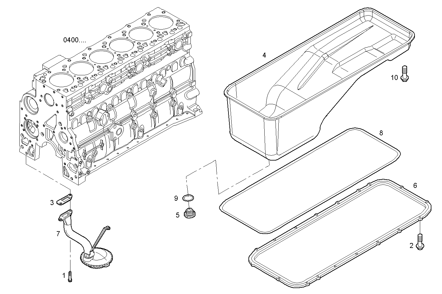 F4ge0604a D601 04 170 Oil Sump Power Parts Pro