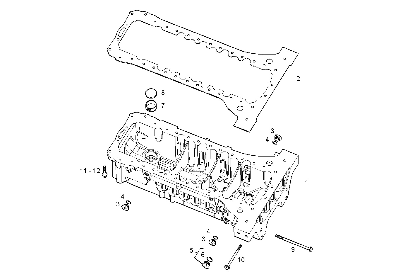 Iveco/FPT OIL SUMP